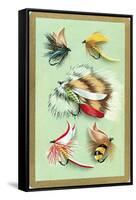 Fly Fishing Lures-null-Framed Stretched Canvas