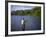 Fly Fishing on the River Dee, Grampians, Scotland, United Kingdom, Europe-Groenendijk Peter-Framed Photographic Print