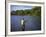 Fly Fishing on the River Dee, Grampians, Scotland, United Kingdom, Europe-Groenendijk Peter-Framed Photographic Print