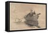 Fly Fishing, Saranac Lake, 1889-Winslow Homer-Framed Stretched Canvas