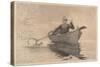 Fly Fishing, Saranac Lake, 1889-Winslow Homer-Stretched Canvas