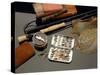 Fly Fishing Still Life-null-Stretched Canvas