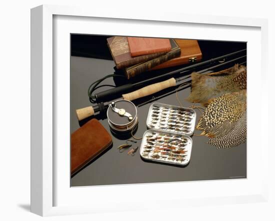 Fly Fishing Still Life-null-Framed Photographic Print