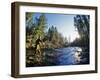 Fly-fishing the Jocko River, Montana, USA-Chuck Haney-Framed Photographic Print