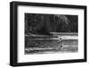 Fly Fishing Yellowstone WY B W-Steve Gadomski-Framed Photographic Print