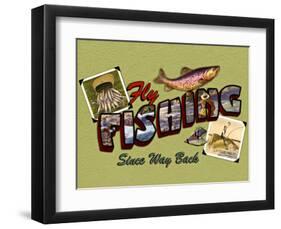 Fly Fishing-Kate Ward Thacker-Framed Giclee Print