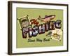 Fly Fishing-Kate Ward Thacker-Framed Giclee Print