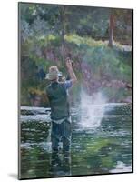 Fly Fishing-Rosemary Lowndes-Mounted Giclee Print