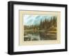 Fly Fishing-unknown Jenkins-Framed Art Print