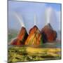 Fly Geyser In the Black Rock Desert, Nevada, USA-Keith Kent-Mounted Premium Photographic Print