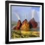 Fly Geyser In the Black Rock Desert, Nevada, USA-Keith Kent-Framed Photographic Print