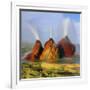Fly Geyser In the Black Rock Desert, Nevada, USA-Keith Kent-Framed Photographic Print