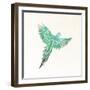 Fly High-Jace Grey-Framed Art Print