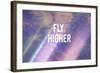 Fly Higher-Vintage Skies-Framed Giclee Print