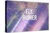 Fly Higher-Vintage Skies-Stretched Canvas