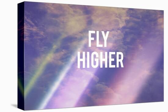 Fly Higher-Vintage Skies-Stretched Canvas