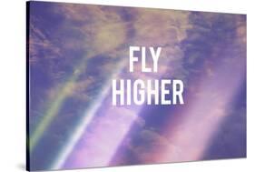 Fly Higher-Vintage Skies-Stretched Canvas