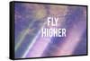 Fly Higher-Vintage Skies-Framed Stretched Canvas