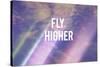 Fly Higher-Vintage Skies-Stretched Canvas