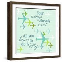 Fly I-Patty Young-Framed Art Print