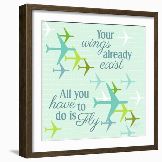 Fly I-Patty Young-Framed Art Print