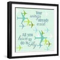 Fly I-Patty Young-Framed Art Print