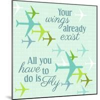 Fly I-Patty Young-Mounted Art Print