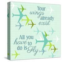 Fly I-Patty Young-Stretched Canvas