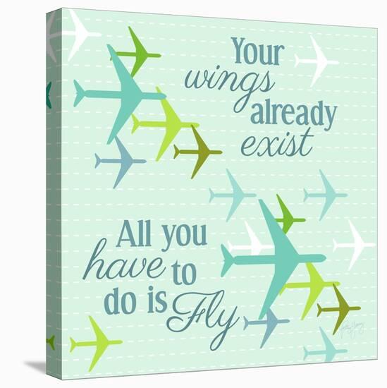 Fly I-Patty Young-Stretched Canvas