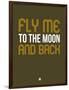 Fly Me to the Moon and Back-NaxArt-Framed Art Print