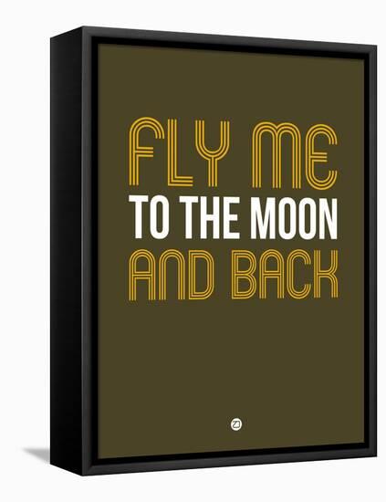 Fly Me to the Moon and Back-NaxArt-Framed Stretched Canvas