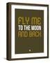 Fly Me to the Moon and Back-NaxArt-Framed Art Print