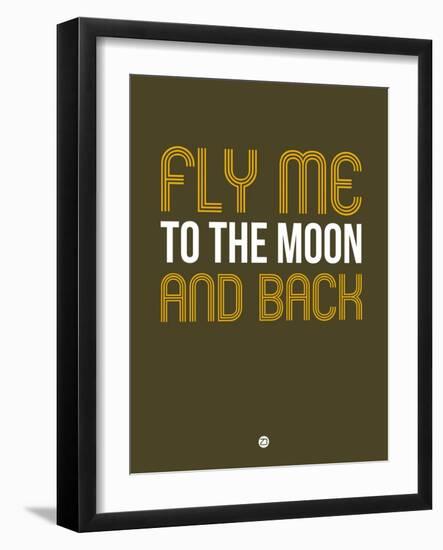 Fly Me to the Moon and Back-NaxArt-Framed Art Print