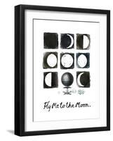 Fly me to the Moon-null-Framed Giclee Print