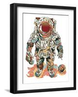 Fly Me To The Moon-HR-FM-Framed Art Print