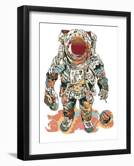 Fly Me To The Moon-HR-FM-Framed Art Print