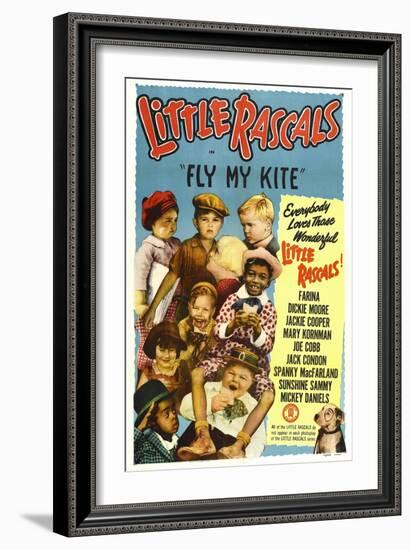 Fly My Kite, 1931-null-Framed Art Print