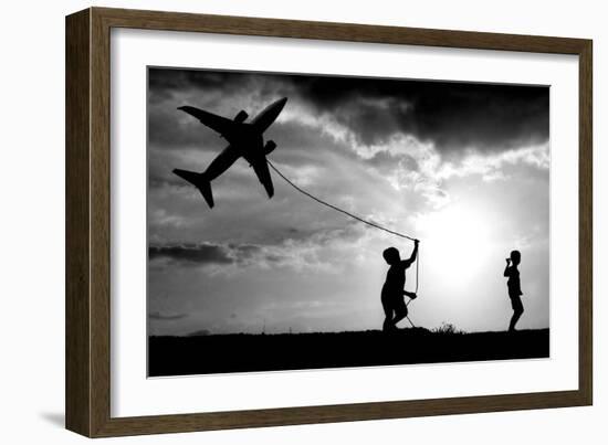 Fly My Plane-Trijoko-Framed Photographic Print