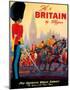 Fly To Britain By Clipper - Pan American World Airways (PAA) - British Royal Procession-Mark Von Arenburg-Mounted Giclee Print