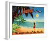 Fly to Hawaii-null-Framed Giclee Print
