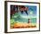 Fly to Hawaii-null-Framed Giclee Print