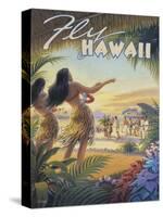 Fly to Hawaii-Kerne Erickson-Stretched Canvas