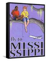 Fly to Mississippi-Jean Pierre Got-Framed Stretched Canvas