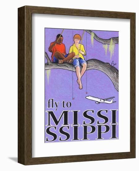 Fly to Mississippi-Jean Pierre Got-Framed Art Print