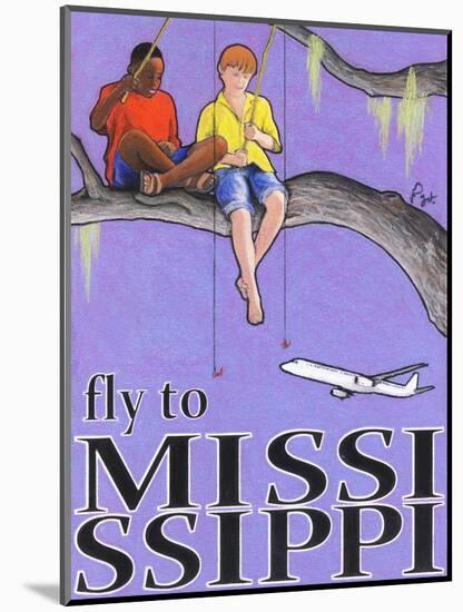 Fly to Mississippi-Jean Pierre Got-Mounted Art Print