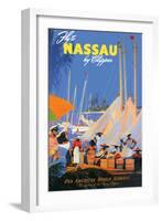 Fly to Nassau by Clipper-Von Arenburg-Framed Art Print