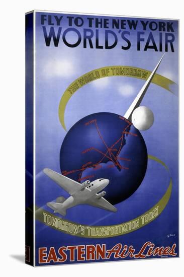 Fly to the New York World's Fair-null-Stretched Canvas