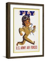 Fly - U.S. Army Air Forces-null-Framed Giclee Print