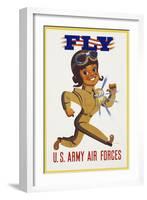 Fly - U.S. Army Air Forces-null-Framed Giclee Print