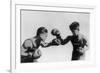 Fly Weight Boxing Champion Pancho Villa Photograph-Lantern Press-Framed Art Print